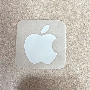 Apple Logo Sticker